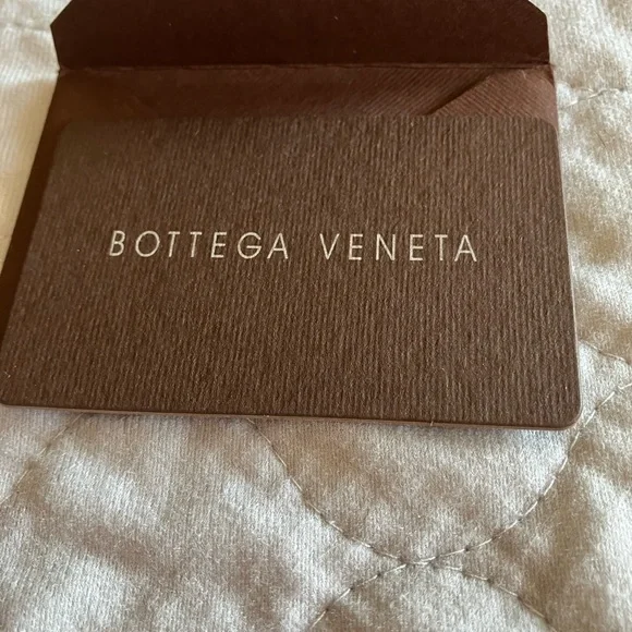 BOTEGA VANETTA nylon handbag.  Black.  6”x13”. Zip closure. Care card. - Picture 6 of 10